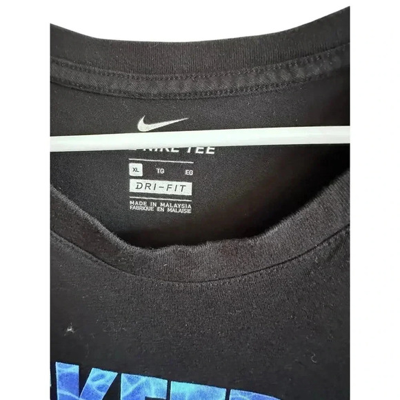 Nike Tee 'Basketball Is My Summer Job' Short Sleeve Dri-Fit T-Shirt Size XL - Picture 3 of 3